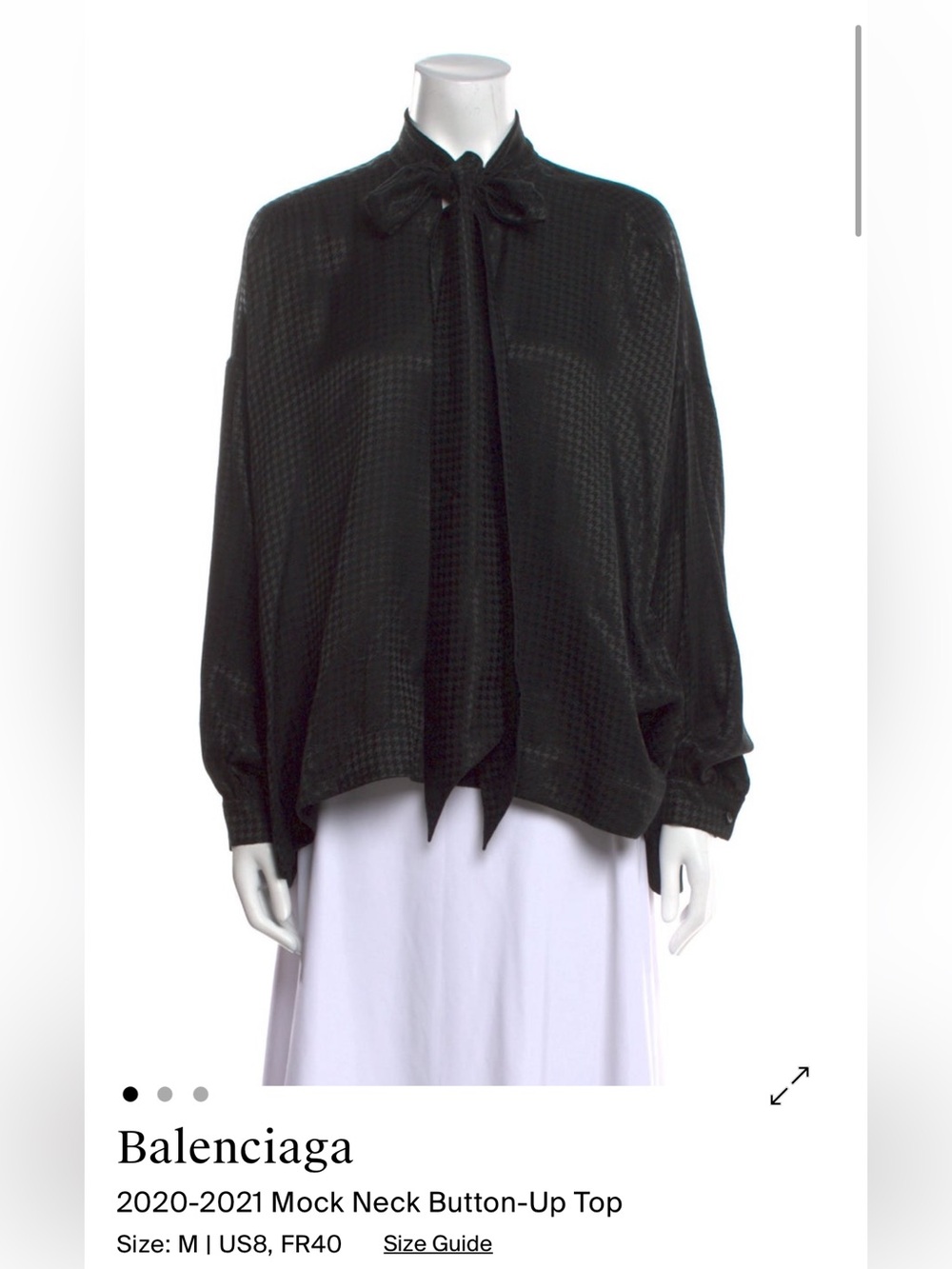 Balenciaga blouse